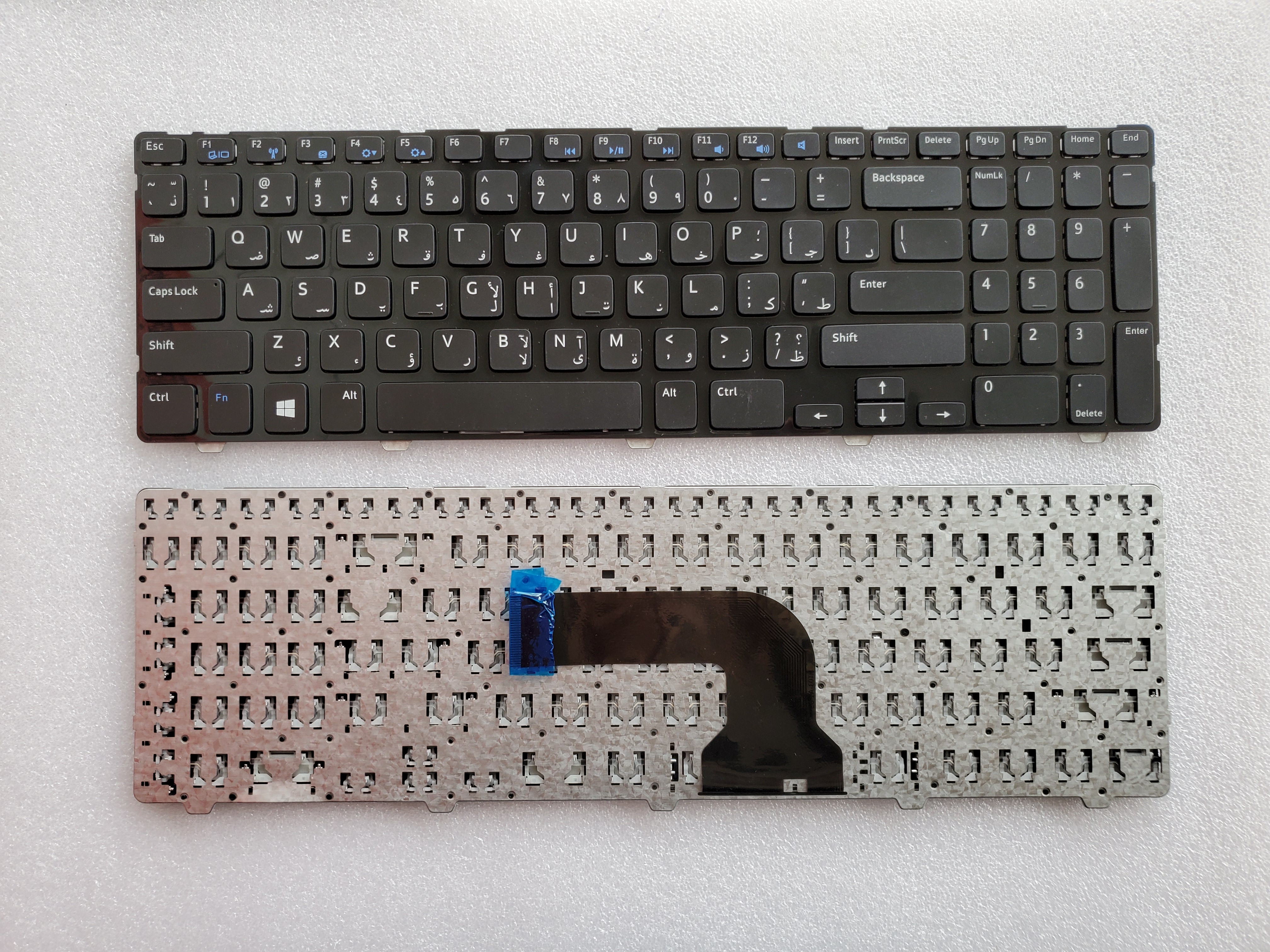 Picture of New Replacement Laptop Keyboard For DELL 3521/3531/5521/3537/5537/5535/2521 BLACK FRAME BLACK (OEM) AR Layout